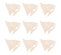 Generic 10pcs Wooden Sailboat Wood Tags for DIY Nautical Wood Projects, Handmade Boat Ornament Versatile Decoration for Home and Summer Party