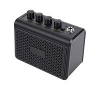 Generic 10W Acoustic Guitar Amp, BT Speaker AUX Input 2 Clean Distortion Channels Rechargeable Silent, Portable Vocal Guitar Amplifier with Digital Delay Reverb Effect Headphone Jack