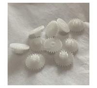 Generic 10X Double Gears 0.5M 10T 26T Spur Plastic Gear 10-26 Teeth 2 Mm Bore Diameter POM