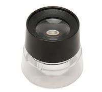 Generic 10X Durable Cylinder Magnifier for Jewelry Appraisal, Safe and Practical Desktop Magnifying Glass for Jewelers and Watchmakers, ABS Plastic