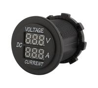 Generic 12-24V Dual LED Voltmeter Ammeter with Overloaded Protection for Cars and Motorcycles Durable LED Display Quality Material