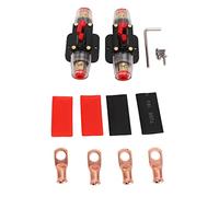 Generic 12-24V Inline Circuit Breaker Manual Reset Fuse Holder High Current Protection for Car Audio Systems 2Pcs (150A)