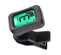 Generic 12 Equal Temperament Guitar Violin Tuner Clamp/Holder On Electronic Tuner Simple Operation for Guitarists and Violinists Material: Plastic (Tuner)