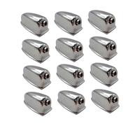Generic 12 Pieces Snare Drum Lugs Drum Claw Hook Drums Ear Replacement for Drummers Show