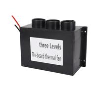 Generic 12 -v -Car Heating, 3 Holes Electrical Room Heating for Car, Defogger Window Detachment, Fast, Improved Visibility, DC12V