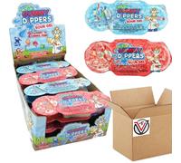 Generic 12 x Crazyy Candy Factory Gummy Dippers 60g (Full Box) - Fruit flavour gummy sweets with a sour candy gel