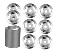 Generic 120pcs Drum Cymbal Ring Set Sturdy Ching Rings for Percussion Instruments Enhance Sound Quality Stability for Beginners Experienced Musicians