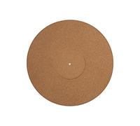 Generic 12in Non-Slip Soft Cork Record Pad for 12-inch Record Players, Shock-Resistant Mat for Music Recording Equipment, Anti-Static Slipmat Pad Diameter 295mm