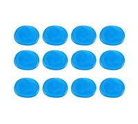 Generic 12PCs Blue Drum Damper Set Silicone Drum Silencer for Lowering Tone & Quiet Practice Reusable for Drummers