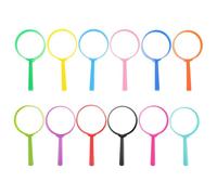 Generic 12pcs Handheld Magnifying Glasses Mini Outdoor Exploration Tools for Science Experiments Classroom Use Plastic Educational Observation Lens