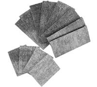 Generic 12pcs Pool Table Cushion Replacement Pads Made of Sturdy Rubber for Easy Installation and Comprehensive Protection, Billiard Table Accessory to Enhance Playing Experience