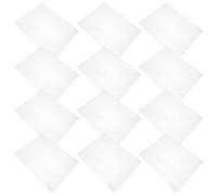Generic 12pcs PVC Book Covers for Notebooks and Paperback, Frosted Protective Sleeves with Anti-Scratch Treatment, Preserves Original Look, Waterproof for School and Office Use