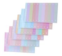 Generic 12pcs Rainbow Memo Pads Daily to Do List Pad Weekly Planner Tear-off Study Planner for Office and School Organization Random Color