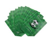 Generic 12pcs Soccer Party Bags Non Woven Tote Bags for Football Themed Events for Wrapping Party Favors and Treats