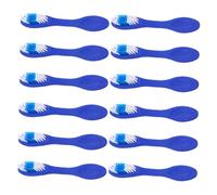 Generic 12pcs Soft Bristle Compact Toothbrushes for Oral Cleaning Prisons and Security Settings Short Handles for Comfortable Use and Teeth Cleaning