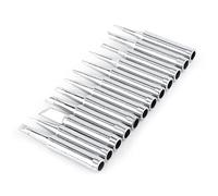 Generic 12Pcs Soldering Iron Tips Kit for 900M-T Station Tool, Plated Iron and for Oxidation Prevention, Stable and Long-Lasting Performance, Lightweight and Portable Design, Perfect for Electronics