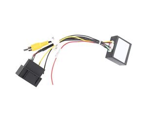 Generic 12V 5W RGB to AV Converter Adapter, RGB Signal Converter, Rearview Camera Adapter with Plug and Play, Ideal for RCD510 RNS510 RNS315