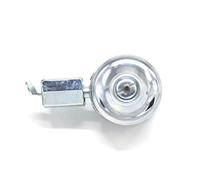 Generic 12V 6W Light Generator Dynamo Motorized Friction Head Rear Electric Accessories for Bicycle Lighting Aluminum Metal Coil 10.5cm Length 315g Weight (Silver)