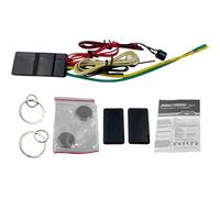 Generic 12V Anti-Theft Car Immobilizer System, Dual Remote 2.4 Ghz Technology, Automatic Engine Locking/Unlocking For Dc Vehicles