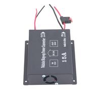 Generic 12V to 24V Voltage Converter, Durable 15A DC Step Up Power Converter for Car Systems, Aluminum Alloy, Easy Installation