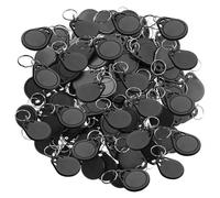 Generic 13.56Mhz, CUID Tag Keychain, 100 Pcs, Rewritable Card for Programmer, Card for Attendance and Access Control