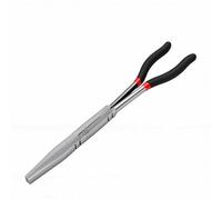 Generic 13" Extended Strong Grip Double Joint Flat Nose Pliers for Precision Work with Automotive Maintenance, Mechanical Operations