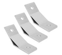 Generic 135 Degrees High Strength Aluminum Alloy Bracket Angle for 2020T, 3030T, 4040T for Convenient Connection of Aluminum T-Slot Frame Corners, 10pcs for Shelf Bracket Angle (4040-135 Degrees)