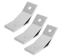 Generic 135 Degrees High Strength Aluminum Alloy Bracket Angle for 2020T, 3030T, 4040T for Convenient Connection of Aluminum T-Slot Frame Corners, 10pcs for Shelf Bracket Angle (4040-135 Degrees)