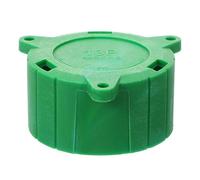 Generic 13p Plug Socket Cover Trailer Connector Protector Green 13-pin Trailer Plug Parking Cap Adapter Pin Alignment Tool for Caravan and Rv Use