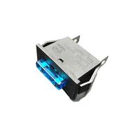 Generic 15/30A 250V 16A KCD3 2-Pin Medium Automotive Fuse Holder with Soldering Board - 1/2/5 Pcs Options Available(QTY 2pcs)