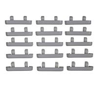 Generic 15 x PVC Window Drain Caps Weep Hole Drainage Covers uPVC Double Glazing White