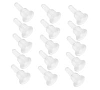 Generic 150pcs Clear Silicone Earring Backs Lifters Full Cover Soft Ear Safety Pads for Studs Hook Earrings Invisible Support Secure Hold Comfortable Fit Replacement