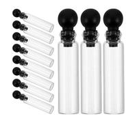 Generic 150pcs Mini Glass Perfume Sample Bottles 1ml Essential Oil Vials with Ball Stoppers Leakproof Refillable Small Sample Bottles for Fragrance Testing and Travel