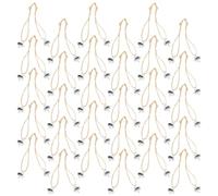 Generic 150pcs Plastic Foams Ball Caps Ornament Tops Caps for Hanging Balls Practical and Convenient DIY Crafts Accessory for Christmas Tree Decor Diameter 1.6cm