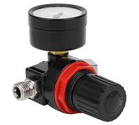 Generic 150psi Air Pressure Regulator Gauge with Easy Read Design for Pneumatic Equipment, Compact, Plastic and Aluminum Alloy, 1 Unit