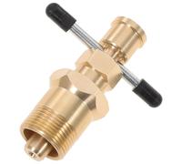 Generic 15mm and 22mm Solid Brass Compression Sleeve Extractor Tool for Plumbing Fittings, Ferrule Removal Tool for Plumber Use, Compression Ring Puller for Pipe Joint Disassembly