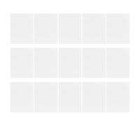 Generic 15pcs A4 Inkjet Printable Transfer Paper Sheets for Light Fabrics, Transparency Film for Ink Printer, Office and School Copy Printing Supplies