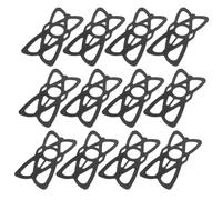 Generic 15pcs Bike Phone Holder Silicone Bands with Anti-lost Mesh for Motorcycle and Bicycle, Replacement Phone Strap Grip for Mobile Mount, Compatible with Sports Cameras and Smartphones