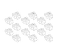 Generic 15pcs Elegant Plastic Hair Claw Clips for Thick Hair Quick Styling Octopus Claw Clips Suitable for Sports and Bath for Women