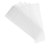 Generic 15pcs PVC Plastic Bookmark Protectors for DIY Crafting and Personal Use, Book Sleeve Covers, Not Easily Broken and Easy to Transport