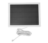 Generic 15W Solar Panel for High Efficiency Flexible Monocrystalline Silicon Solar Power Charger IP66 Weatherproof with 9.8ft Cable and 360 Degree Adjustable Mount for Indoor Outdoor (1pc)