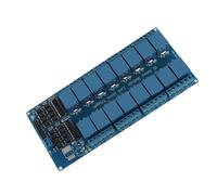 Generic 16-Channel 5V Relay Module Control Board with Optocoupler Protection for Microcontroller Projects High Performance and Stable Output