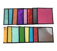 Generic 16 Pcs Sensory Mats for Autistic, Tactile Toys, Colorful Floor Tiles, Autism ADHD Relief