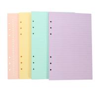Generic 160 Sheets Colourful Refill Paper for Binder Notebook Inserts, Easy to Store and Bind, Practical Loose Leaf Paper for Office and School Use