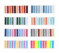 Generic 1600pcs Colored Sticky Tabs Lightweight Paper Index Tabs for Reading and Classifying Design, Creative Labels for Home and Office Use