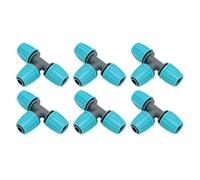 Generic 16mm Lock Tee Pipe Connector Leakproof T Connector for Garden Irrigation 20PCS for Courtyards, Flower Planting PE Material 9.3x6CM