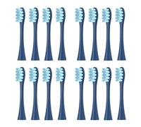 Generic 16pcs Brush Heads, Compatible with Oclean, Sonic X X Pro Z1 | For SE, F1, One, PW01, 03, 05, 07, 09 P5, X PRO, Air 2, Flow(16 blue)