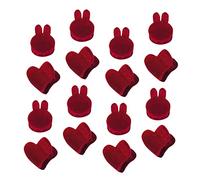 Generic 16pcs Mini Hair Clips Heart Rabbit Claw Clips Non Slip Hair Accessories for Women for Styling Makeup and Daily Use