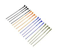 Generic 16pcs RC Antennae Decoration Accessories Easy to Use Nylon Material for 1/8 1/10 Scale RC Crawler Car, Mix and Match Colors for Lifelike Details