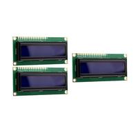 Generic 16x2 LCD Module Blue Backlight with I2C Interface for Hobbyists and Developers Compact Size 3 Units (Without IIC Driver Board)
